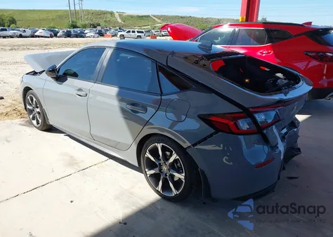 2025 Honda Civic Hybrid Sport Touring из США, поврежденный, VIN 19XFL4H93SE000502